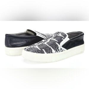 EUC - Vince Blair Snakeskin Sneakers - Size 7.5